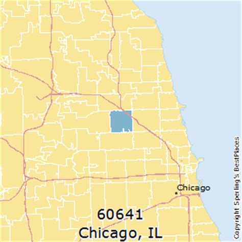 60641 Zip Code Map