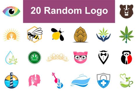 Download 607+ 20 Random Logos V.3 Gif Files