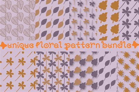 Download 607+ Unique Floral Patterns Bundle Images Cameo
