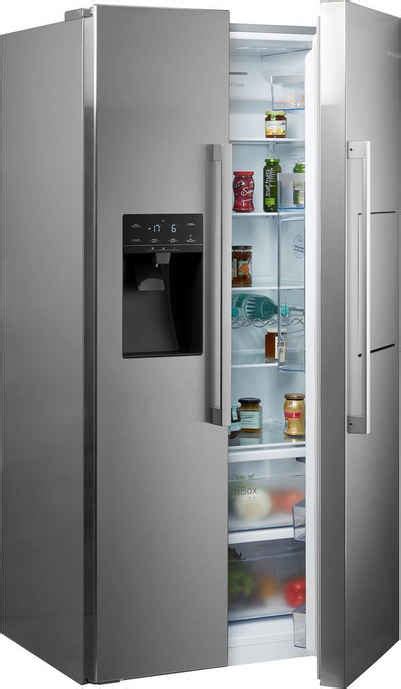 Kühlschrank Mit Eiswürfelspender 60 Cm Breit Chiq Fss559nei32d Side