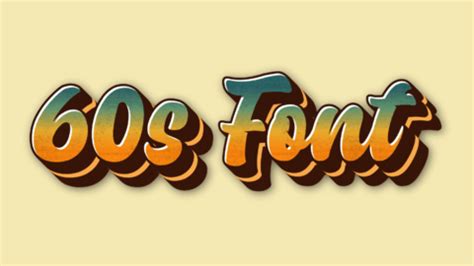 The Groovy Generation: Create Retro Designs with our 60s Style Font Generator