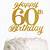60th birthday cake topper ideas