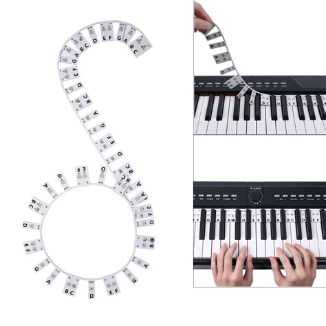 Piano Octave Keys Notes Named Stock Illustration Illustration of
