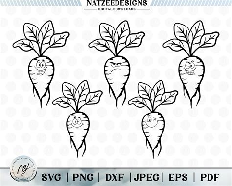 Download 617+ Simple Carrot Pattern Design Bundle Pics Cameo