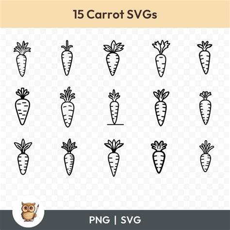 Download 617  Simple Carrot Pattern Design Bundle Pics Files DXF Files