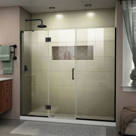 64 wide sliding shower door