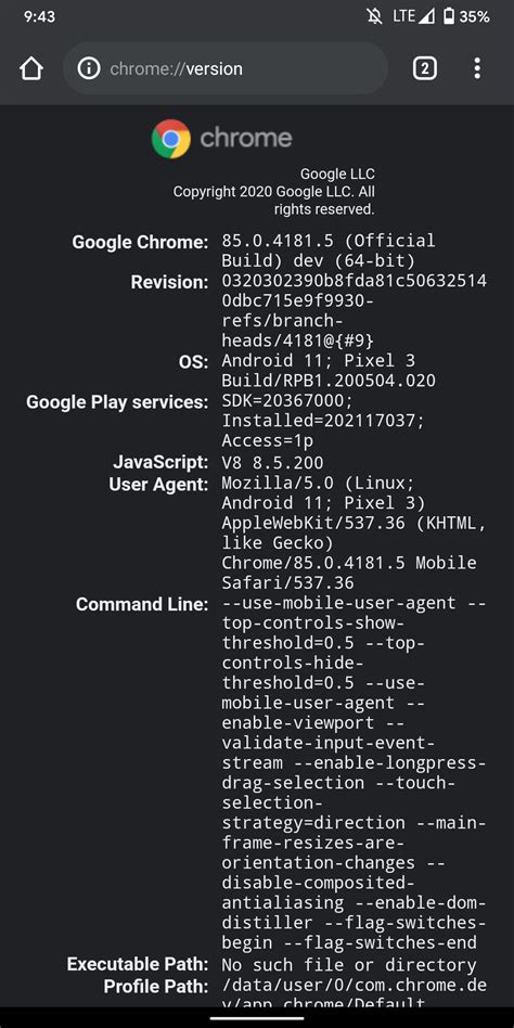 64-bit Chrome for Android