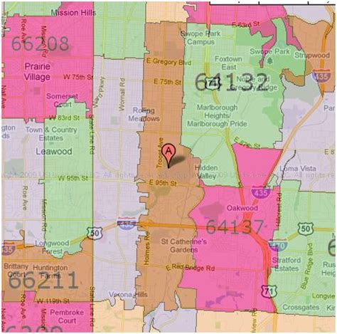 64131 Zip Code Map