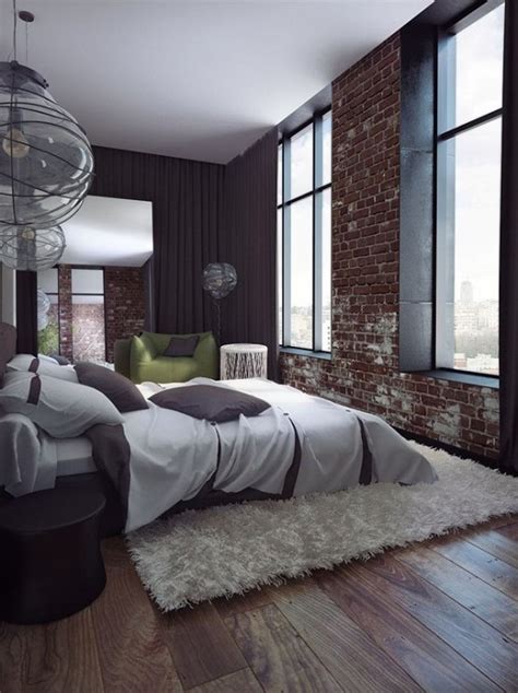 65 Impressive Bedrooms With Brick Walls DigsDigs
