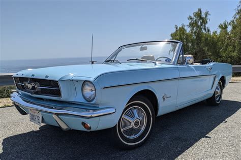 65 Mustang Convertible Blue