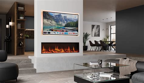 65 electric fireplace