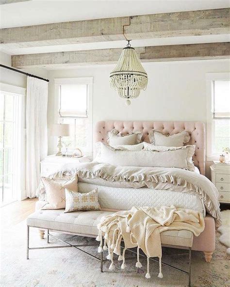 A touch of fine linens in this cozy bedroom Feminine bedroom