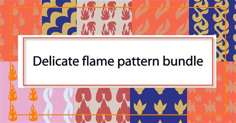 Download 661+ Delicate Flame Pattern Bundle SVG Cut Files