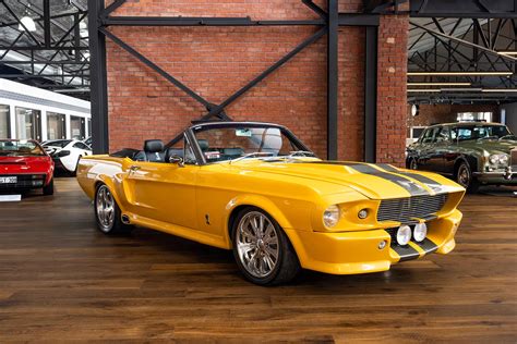 68 Mustang Convertible Yellow