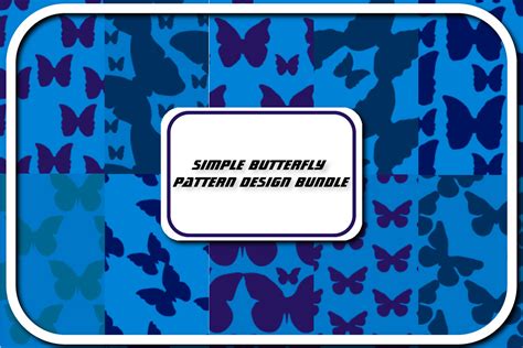 Download 684+ Butterfly Patterns Design Bundle Background Cricut SVG
