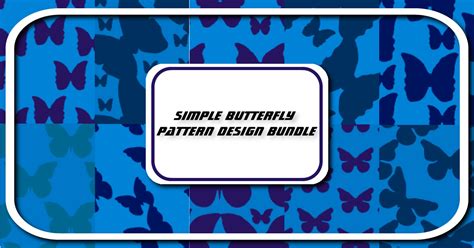 Download 684+ Butterfly Patterns Design Bundle Background Files