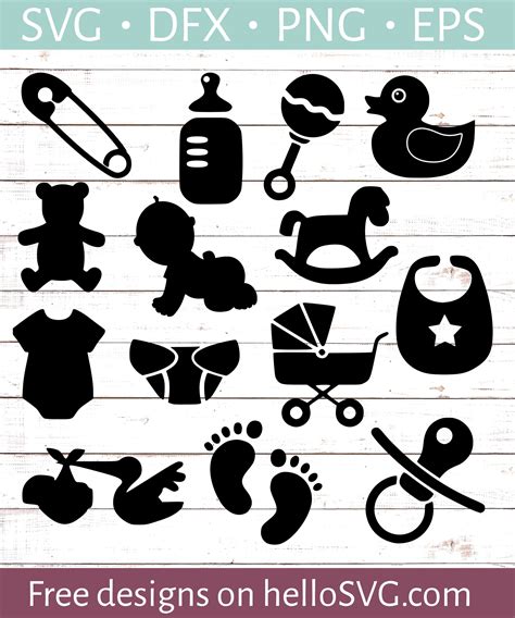 Download 689+ Free Baby Svg Designs SVG Cut File Cut Files