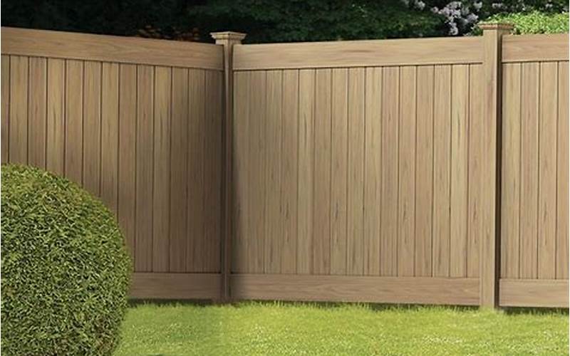 6Ft Vinyl Privacy Fence Panels - A Secure And Stylish Solution For Your Property