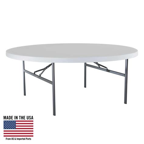 6ft round table in cm