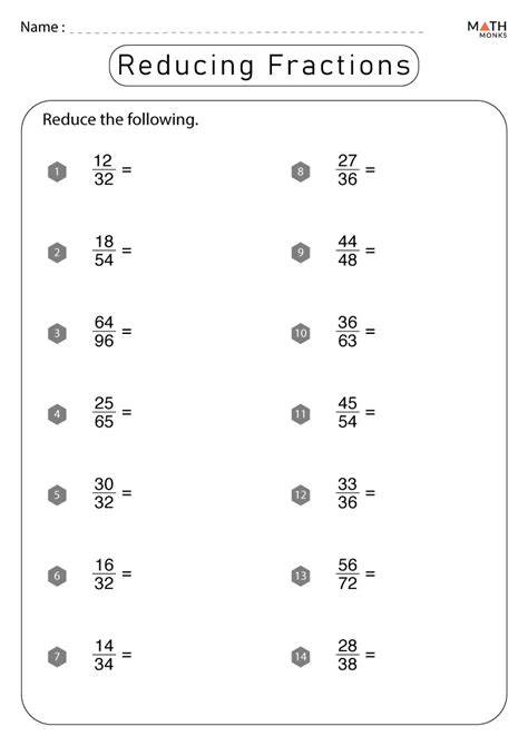 6Th Grade Fraction Worksheets – Free Printable Practice Sheets Pdf ...