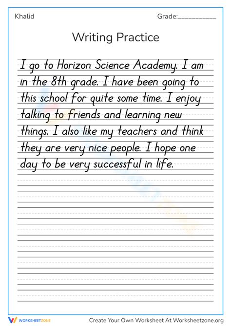 Unlock Your Child's Writing Potential: 6th Grade Writing Sheets to Help Your Child Succeed