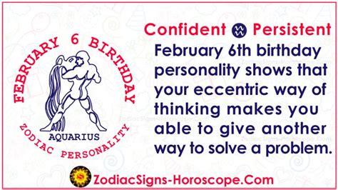 6th February Horoscope