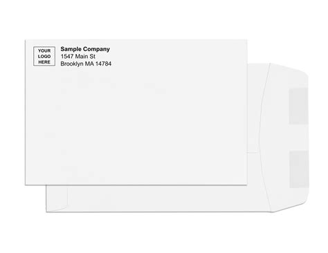 6x9.5 Envelope Catalogue With Windows