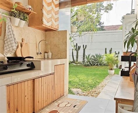 30+ Ide Desain Dapur Kecil Terbuka Dibelakang Rumah Terlengkap Populer Rumah