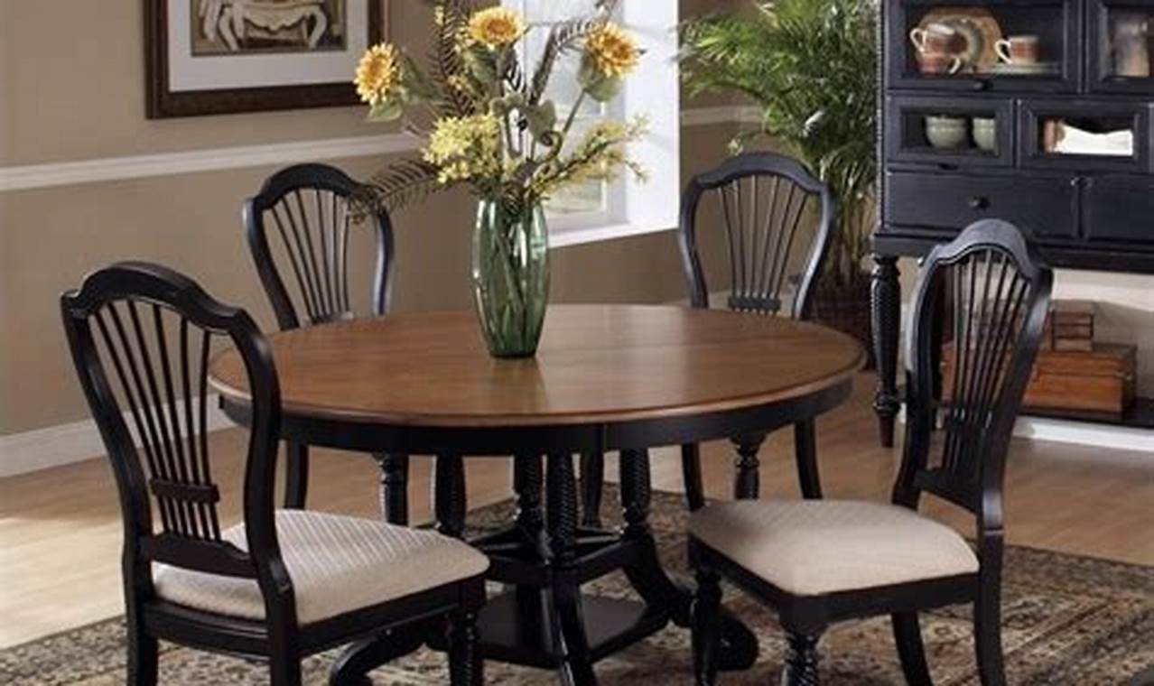 7 Piece Round Kitchen Table Sets: Enhancing Your Dining Experience
