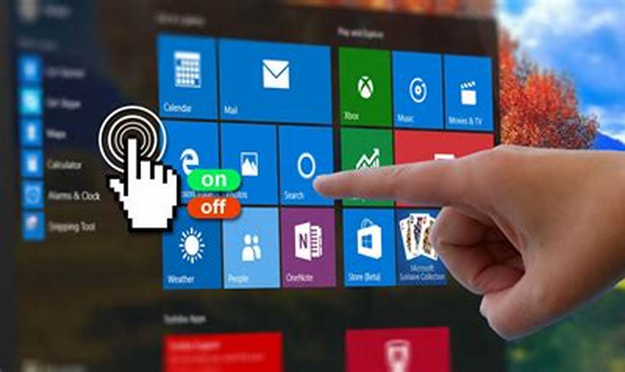 7 rekomendasi disable touch screen windows 10