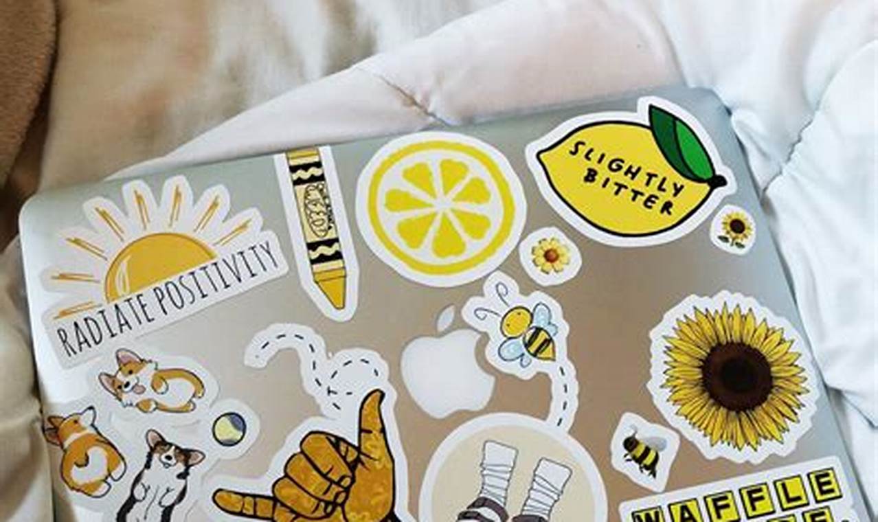 7 rekomendasi laptop stickers aesthetic
