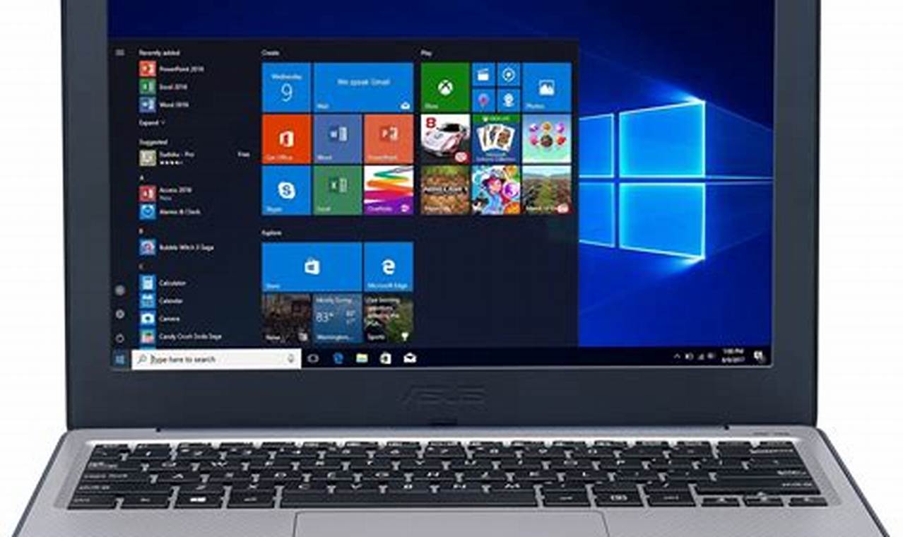 7 rekomendasi laptop windows 10 asus