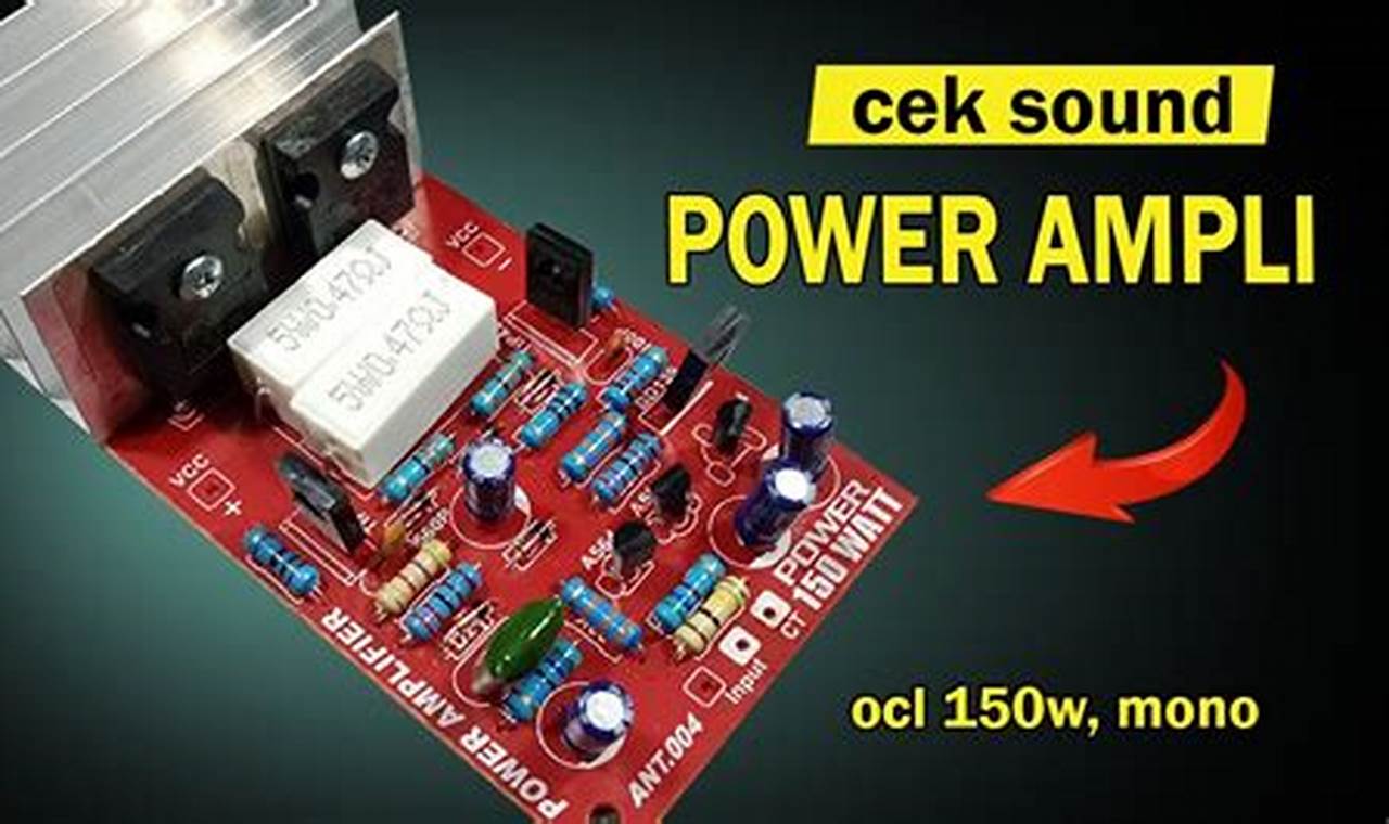 7 rekomendasi merakit pcb power amplifier