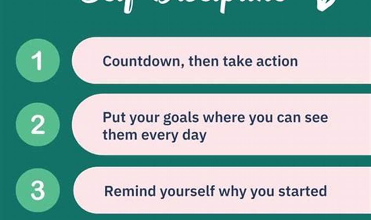7 Simple Habits to Improve Your Self-Discipline