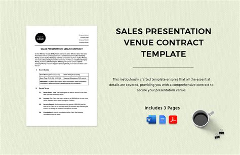 7+ Event Venue Contract Templates - PDF, Word, Google Docs