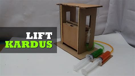 7 . Cardboard Box Elevator