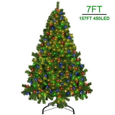 7 1 2 foot christmas tree with 1000 lights