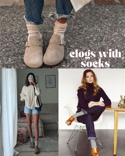 7 Chic Ways to Rock Clogs with Socks