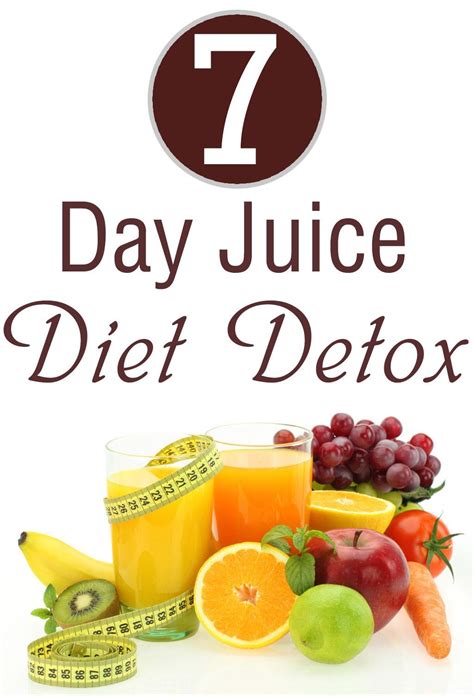 7 day juice diet side effects