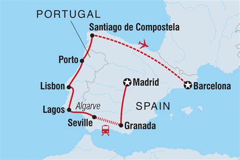 7 day spain and portugal tour