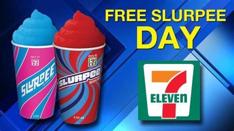 7 eleven day free slurpee