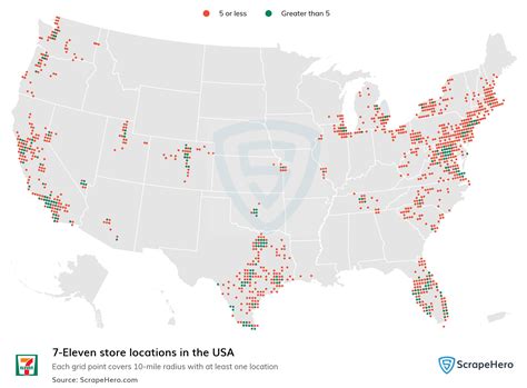 7 eleven store locations map