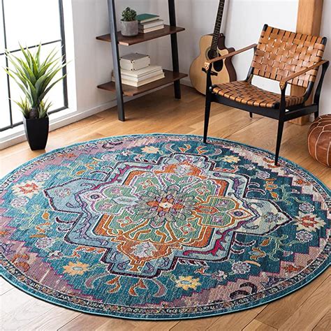 7 ft circle rug