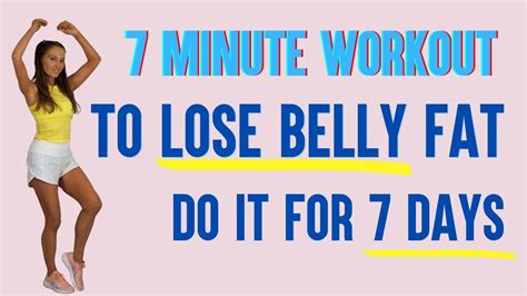 7 minute workout stubborn belly fat