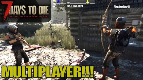 7 Days To Die Survival Multiplayer (Live Commentary) YouTube