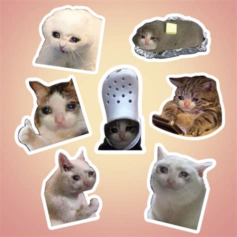 7. Cat Stickers Pack