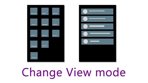 7. Change View Mode