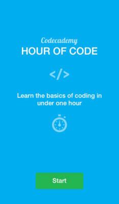 7. Codecademy: Hour of Code