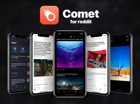 7. Comet for reddit