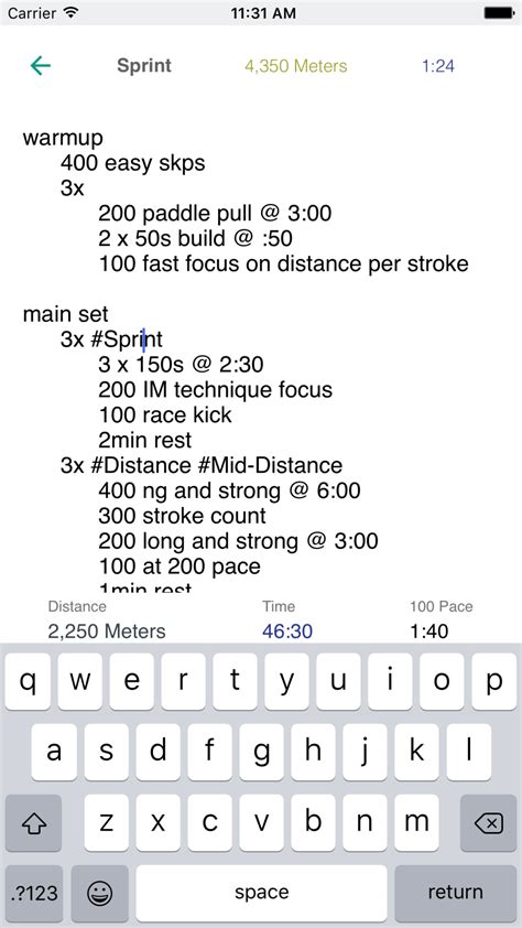 7. Commit Swimming Workouts